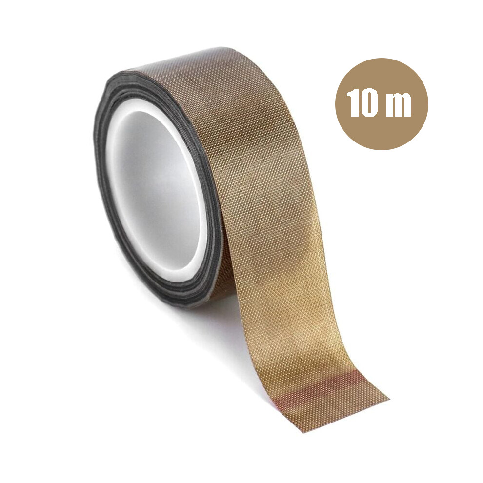 Vacuum Sealer Machine Tape, Teflon Fabric Strip For High Speed Scr Machine, Ptfe Tape With Multipurpose Use, Adhesive Strip Resistant To High Temperat 9454554064222