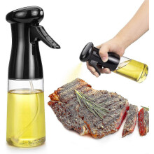 (As show, One size) Oil Sprayer For Cooking, Food Grade Olive Oil Spray Bpa Free, 210ml Oil Spray Bottle, Olive Oil Sprayer Mister