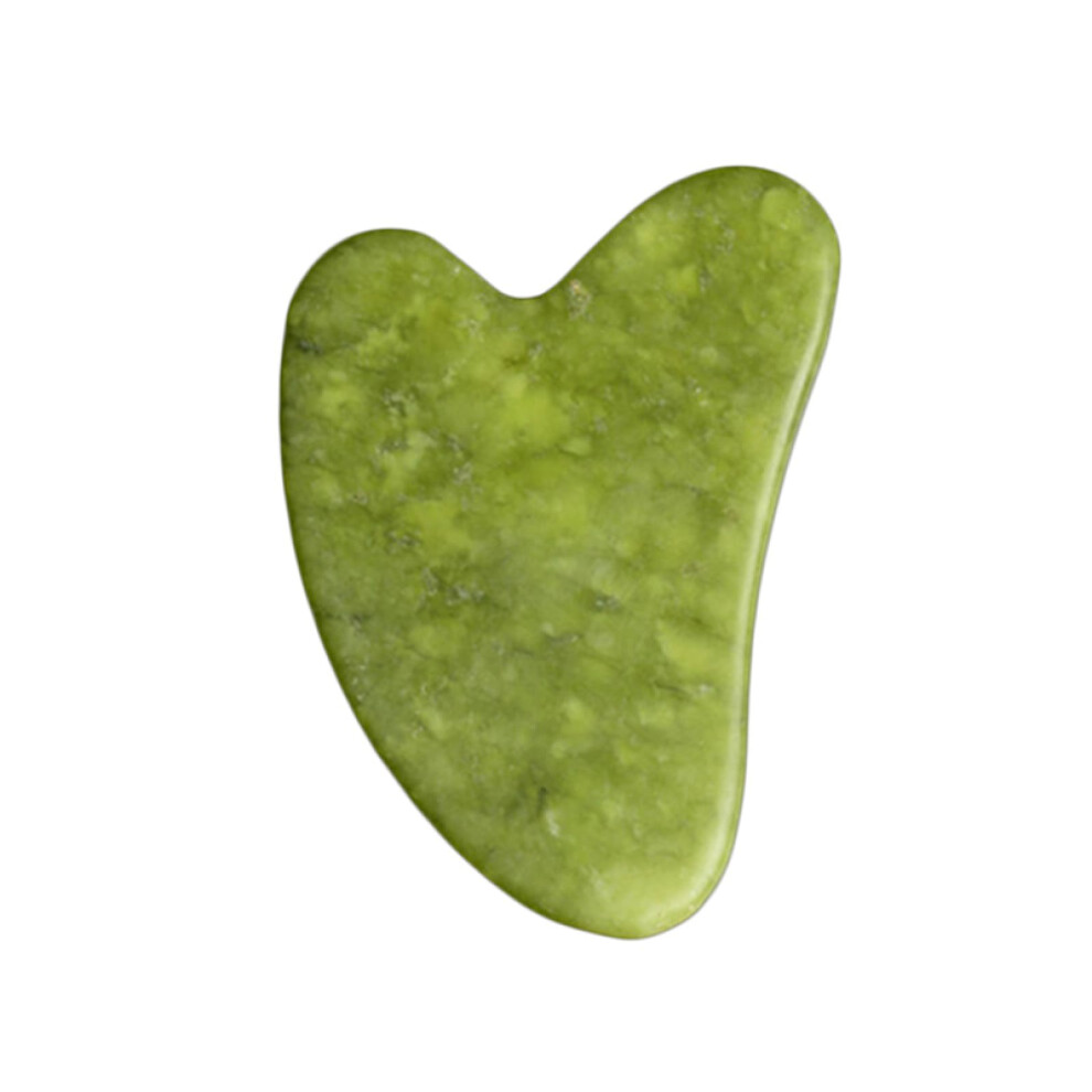 Natural Jade Roller and Gua Sha Set for Facial Massage, Skin Rejuvenation and Boosted Circulation