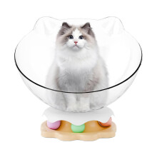Round Cat Bed Space Nest Bed For Cats, NonSlip Rotatable Turntable, Elevated Nest Kitten Toy, Sleeping Enrichment