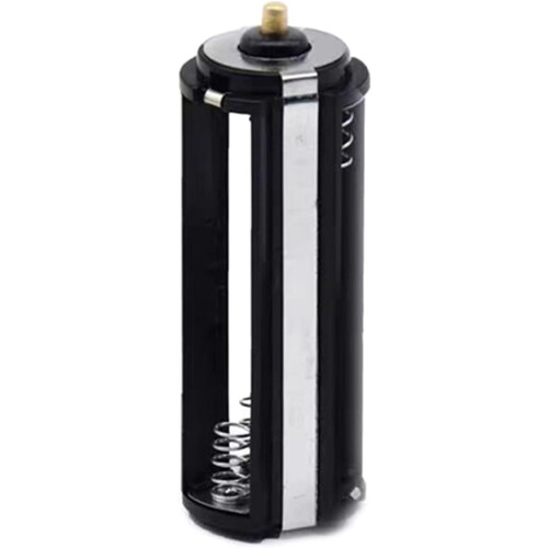 Black Battery Case For 1.5V AAA Batteries Flashlight Torch AAA Holder Compatible 1