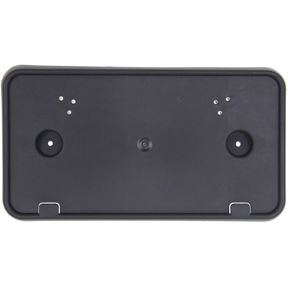 Front License Plate Bracket Direct Fit Textured For 20112015 Ford Explorer Front Mount Black 9119770712769