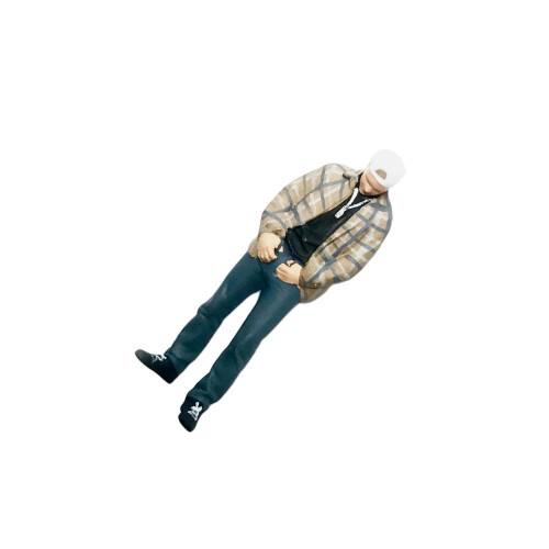 Tiny People Figurines Model Standing Painted Role Play Character For