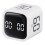 Kitchen Timer with Gravity Sensor Flip, Silent Adjustable Volume, Rechargeable Cooking Countdown, Black 1