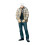 Tiny People Figurines Model Standing Painted Role Play Character For 2