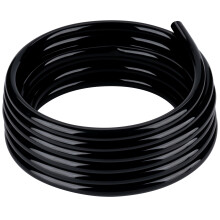 Black PVC Tubing 1 Inch ID x 25 Ft Flexible Vinyl Hose for Water Air Oil Pond Fountain Garden