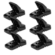 Mouse Traps 6 Pack Sensitivity Metal Mousetraps Powerful Snap Action Reusable for Home Indoor