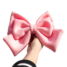 Motorcycle Helmets Bowknot Decoration Adhesive Large Bowknot Ornament Fashion Patches for All Helmet Styles and Sizes