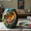Creative Snake Pattern Silicone Planter Mold Flowerpot Moulds 5