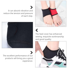 Heel Protective Covers for Daily Wear, Elastic Heel Cushion Pads Lightweight Non-Slip Heel Sleeve Comfortable Supportive Foot Sleeve for High Heels