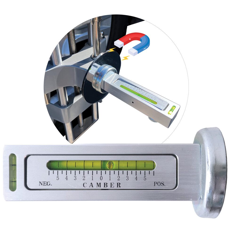 Wheel Alignment Tool Magnetic Camber Gauge For Cars With Precision Measurement And Safety 9189345591976