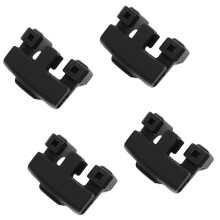 Air Fryer Accessories 4Pcs Silicone Pads for Grill Plate, Heat Resistant 480F, BPA , Black