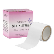 Silk Nail Wrap Self Adhesive Tape for Instant Nail Acrylic and Gel Extensions