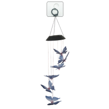 Solar Wind Chimes, High Quality Waterproof Energy Saving Magically Color-Changing Outdoor Decoration Automatically Work, Easy to Use Hanging Lamp for