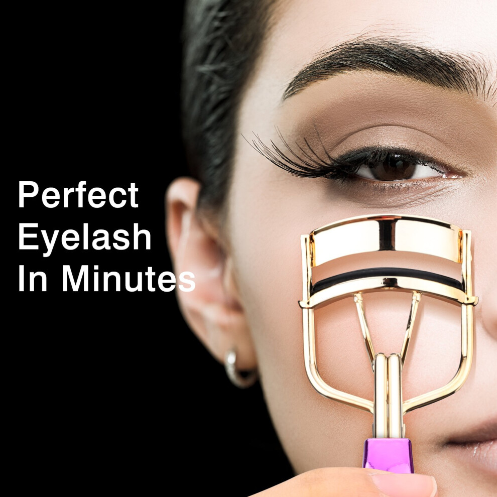 Eyelash Curler with Comfort Grip, Ergonomic Design for Effortless Use, Lifts Natural Lashes, Instant Curls, Universal Fit for All Eye Shapes