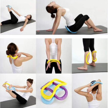 Core Trainer voor corestabiliteit, elliptische rugschommel voor rugontspanning thuis, geel, ondersteunende drukpuntdemping, veilige, niet-giftige
