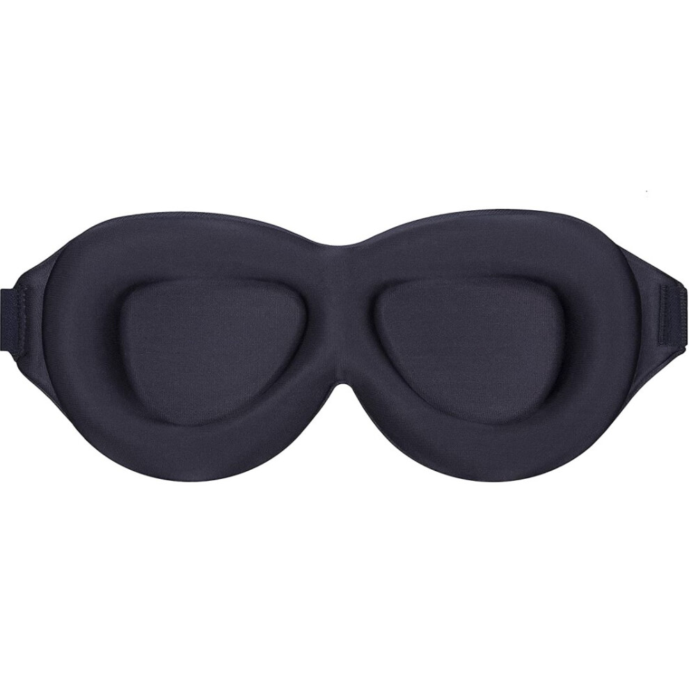Elegant Sleep Companion, Low-Rebound Memory Foam Eye Mask, Innovative 3D Contoured Design, Adjustable Strap For Uninterrupted Rest, Perfect for Daydre