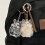 Hamster Shaped Memorial Keychain Pet Hair Storage-pattern 1 7