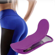 Auxílio para reabilitação pós-parto, exercitador muscular pélvico portátil e com design ergonômico, resistência elástica ajustável para