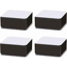 Elevadores de Móveis: Eleve seus móveis em 3 cm (1,18 polegadas) com aço carbono resistente, garantindo longa vida útil e compatibilidade