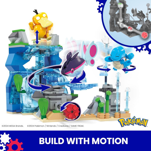 Mattel MEGA Pokemon Aquatic Adventure - 319 Piece Building Set 1