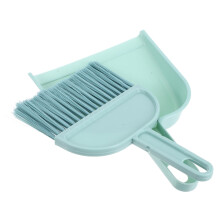 Mini Broom and Dustpan Set with Long Handle for Desk, Car, Hair and Dust Cleaning