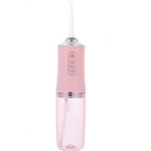 Irrigador oral recarregável para higiene bucal, limpador dental profissional com 3 modos, bocal giratório 360 e reservatório de água