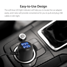 Universal In Car Charger, Mini Usb Car Charger For Garmin Nuvi, Power Supply Dash Cam With Dual Port Usb, Fast Vehicle Power Charging Cable For