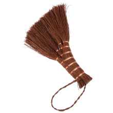 Mini Broom and Handheld Cleaning Brush with Dustpan, Durable Bristles, Hanging Rope for Small Spaces