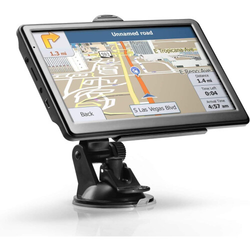 GPS Navigator για αυτοκίνητα και φορτηγά, έκδοση 2024 με πραγματική φωνητική μετάδοση και 1