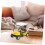 Diecast Golf Cart Model Pullback Action Mini Alloy Figurine Desk Decor Yellow 5