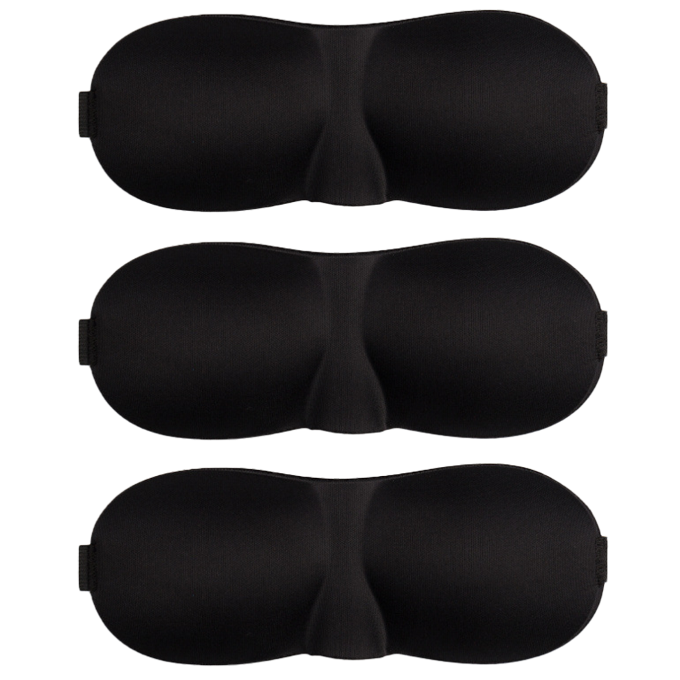 Ergonomic Eye Comfort Sleep Mask, Breathable Comfort For Deep Rest With 3D Contoured Feature And Stronger Design