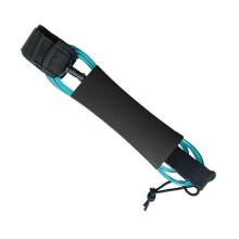 Multisection Wakesurf Rope with Neoprene Ankle Cuffs for Boating, Docking, and Water Sports - Durable Stretch Material for Men and Women
