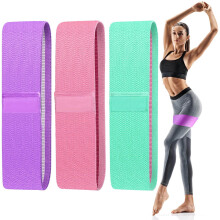 Weerstandsbanden voor heupen en billen, verdikte en versterkte antislipstof, geschikt voor pilates, squats en de glute bridge. Veelzijdige