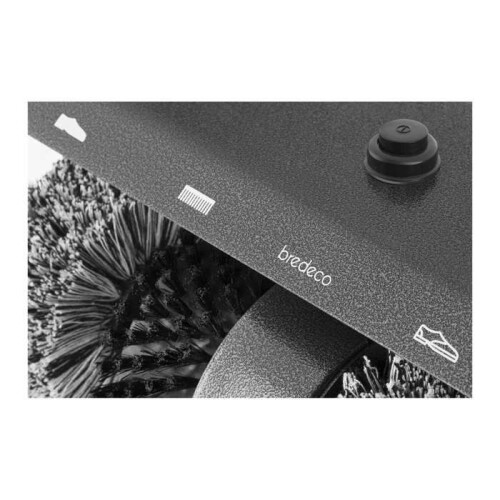 Cireuse a chaussure 3 brosses structure metallique acier 2