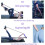 Φορητό κιτ μπάρας Pilates για εναλλακτική λύση περιστροφής μέσης, το καλάμι έλξης 4