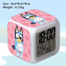 (Style5) The Bruys LED Digital Alarm Clock Color Changing Night Light Cube Clock Kid Gift