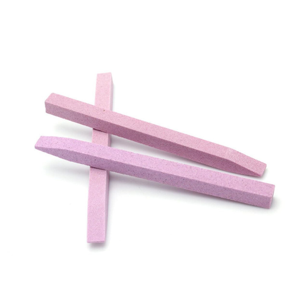 3pcs Pink Engraving Pen Manicure Tools Professional Cuticle Pusher for Safe Nail Care Washable