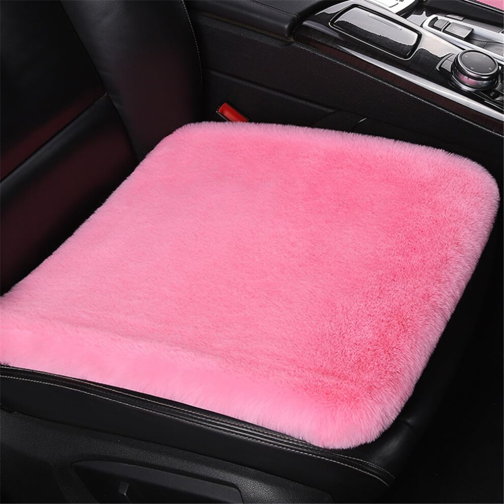 Plush Car Seat Cushion With Thickened Nonslip Base For Winter Warmth And Universal Front Seat Fit, Colour B 9119770712714