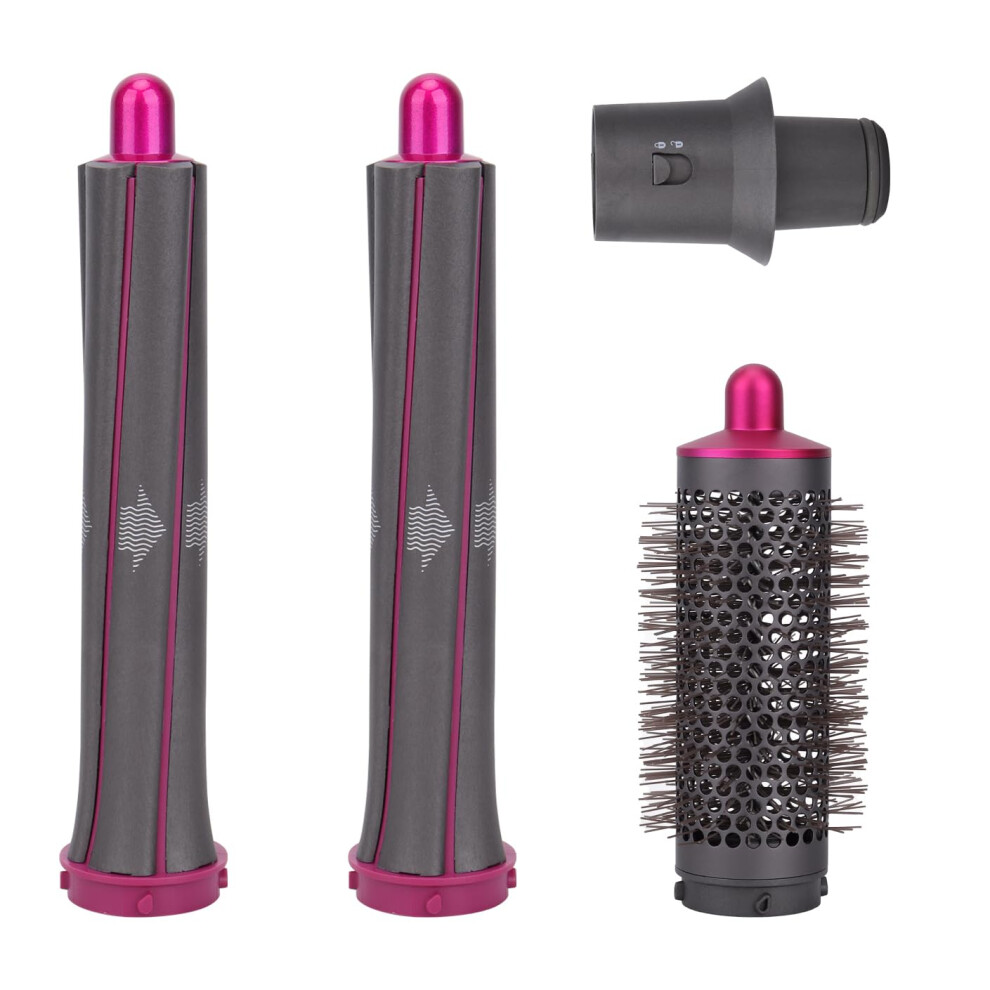 Curling Barrel Set with Adapter for SalonQuality Dual Curl Styling for Dyson Airwrap Attachments