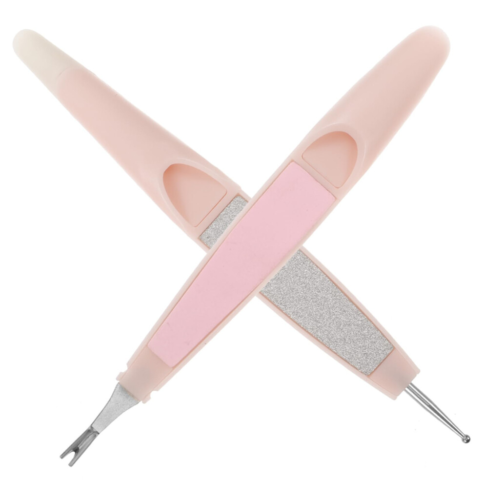 Professional Cuticle Pusher and Nail Art Dotting Tool Set for Salon and Home Manicure