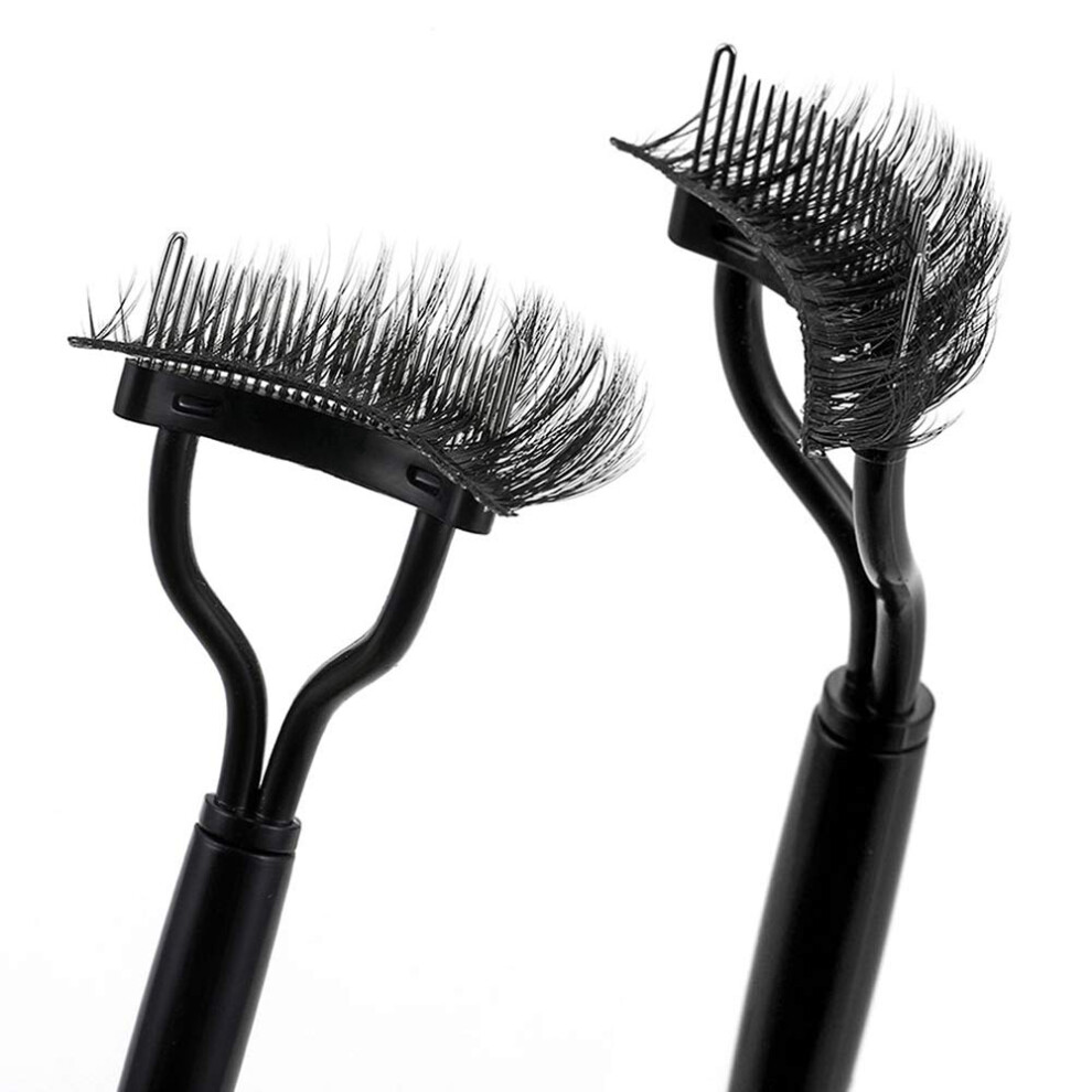 Eyelash Definer, Arc Designed Cosmetic Brushes, Stainless Steel Construction Ensures Durability, Smooth Long Handle for Precise Application, Eyelash
