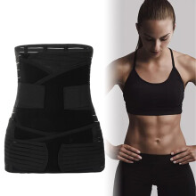 Cinta abdominal pós-parto com design ajustável, suporte para recuperação pós-cirúrgica, cinta pós-cesárea com tecido respirável e estrutura
