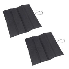 2pcs Portable Folded Outdoor Camping Seat Pads Waterproof Cushions for Family Hiking and Picnics