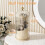Makeup Brush Holder with Lid 360 Rotating Organizer Dustproof Waterproof ThreeCompartment Design 5