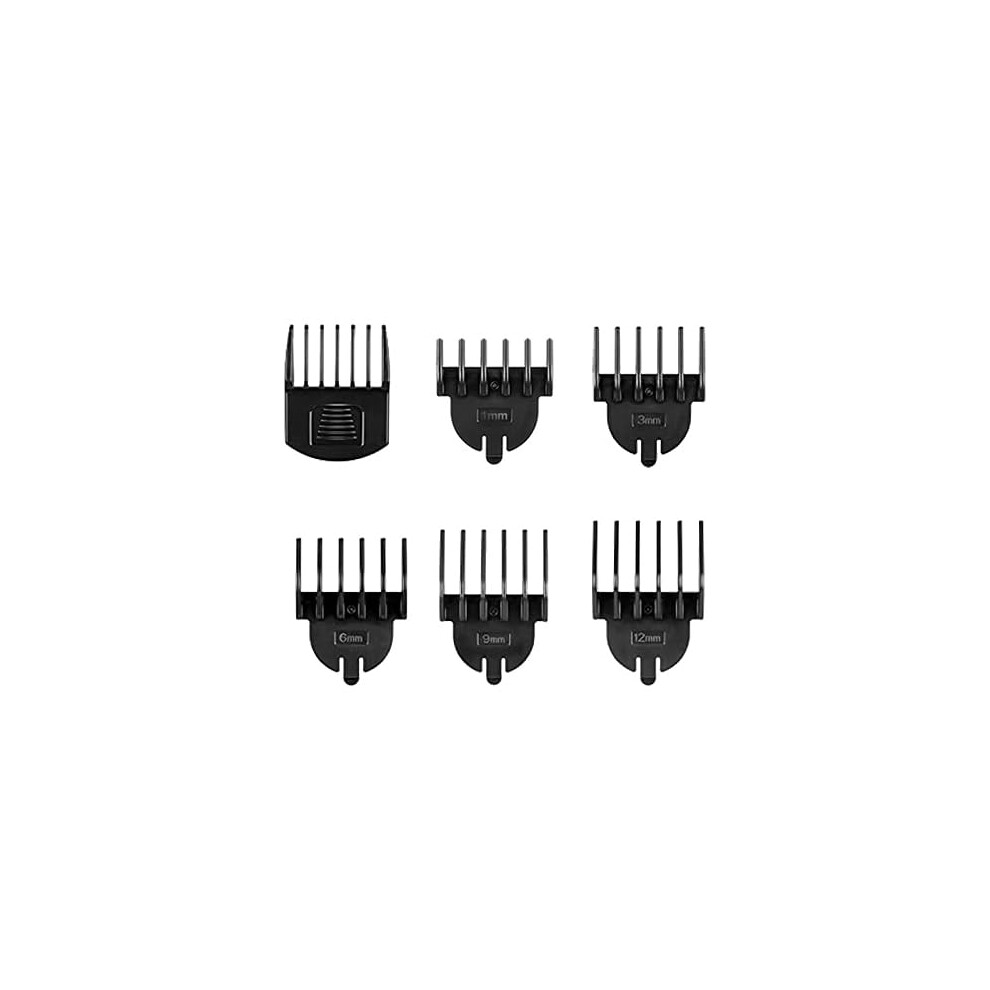 Beard Trimmer Comb Replacement Kit with SnapOn Guide Combs for Consistent Length Control