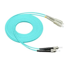 Fiber Optic Patch Cord Duplex OM4 Multimode 2.0/3.0mm Jacket 2 Core 25M SCST