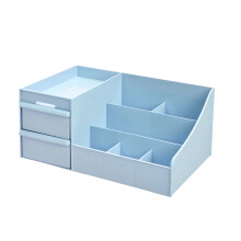 Skin Care Organizer, Elegant And Minimalistic Premium Plastic Storage, Large Capacity Classified Storage For Cosmetics, Office Supplies, Art Supplies,