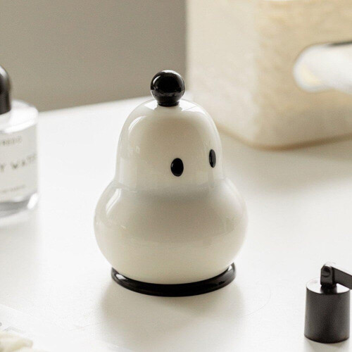 Toothpick Holder with Dustproof Cover, Compact Dispenser Box for Home Kitchen Table Decor White 1