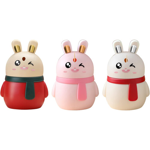 Rabbit Shaped Toothpick Holder with Easy Press Dispensing for Kitchen and Restaurant Use 1